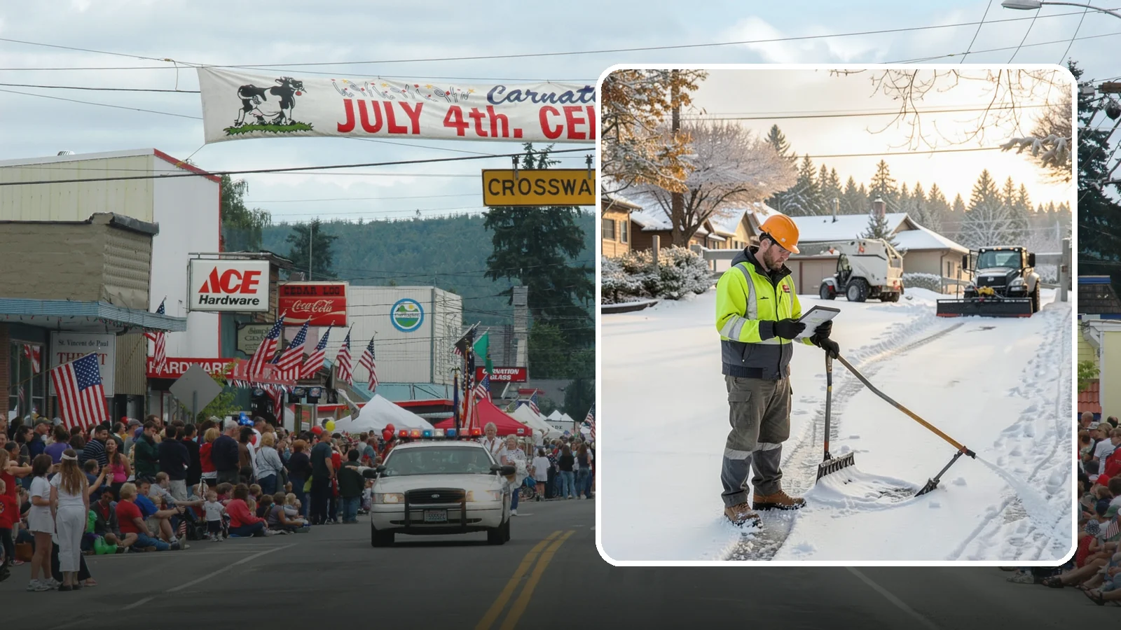 Winter Maintenance Plans in Carnation, King County, WA - We build tailored winter maintenance plans that map out exactly how your Western Washington property is handled all season.