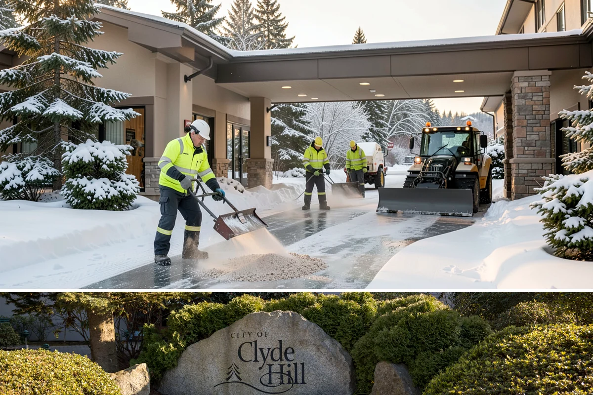 Winter Maintenance Plans in Clyde Hill, King County, WA - Developed before winter begins and followed through the entire snow season.