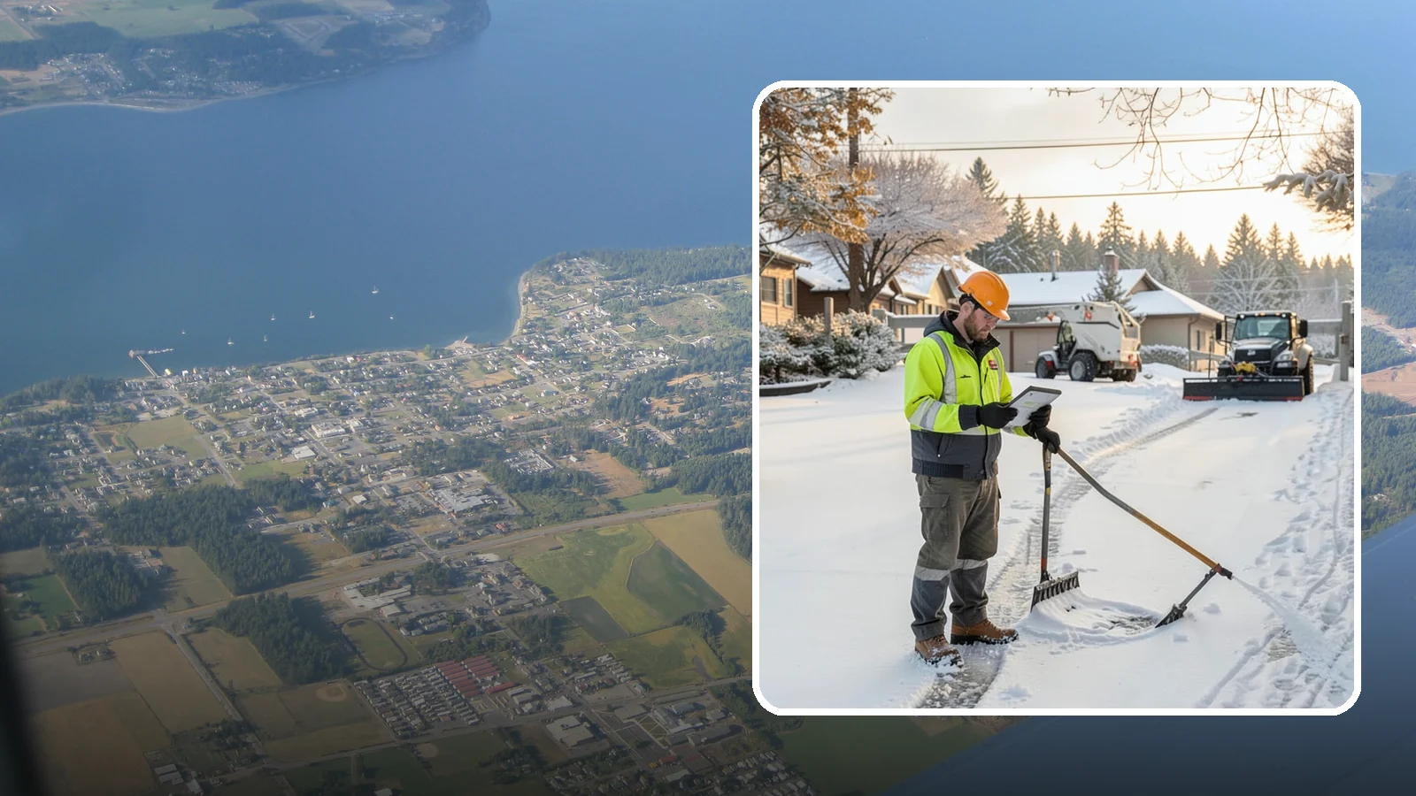 Winter Maintenance Plans in Coupeville, Island County, WA - We build tailored winter maintenance plans that map out exactly how your Western Washington property is handled all season.