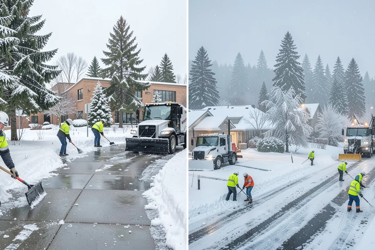 Winter Maintenance Plans in Coupeville, Island County, WA - Survey the property and its hazard points