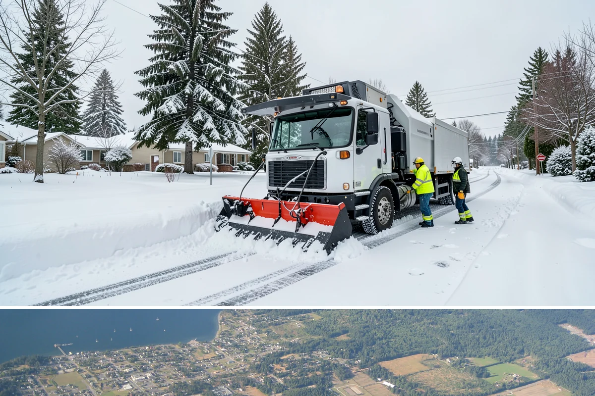 Winter Maintenance Plans in Coupeville, Island County, WA - Developed before winter begins and followed through the entire snow season.