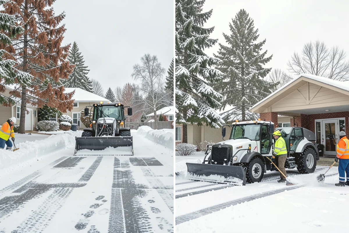 Winter Maintenance Plans in Covington, King County, WA - Survey the property and its hazard points