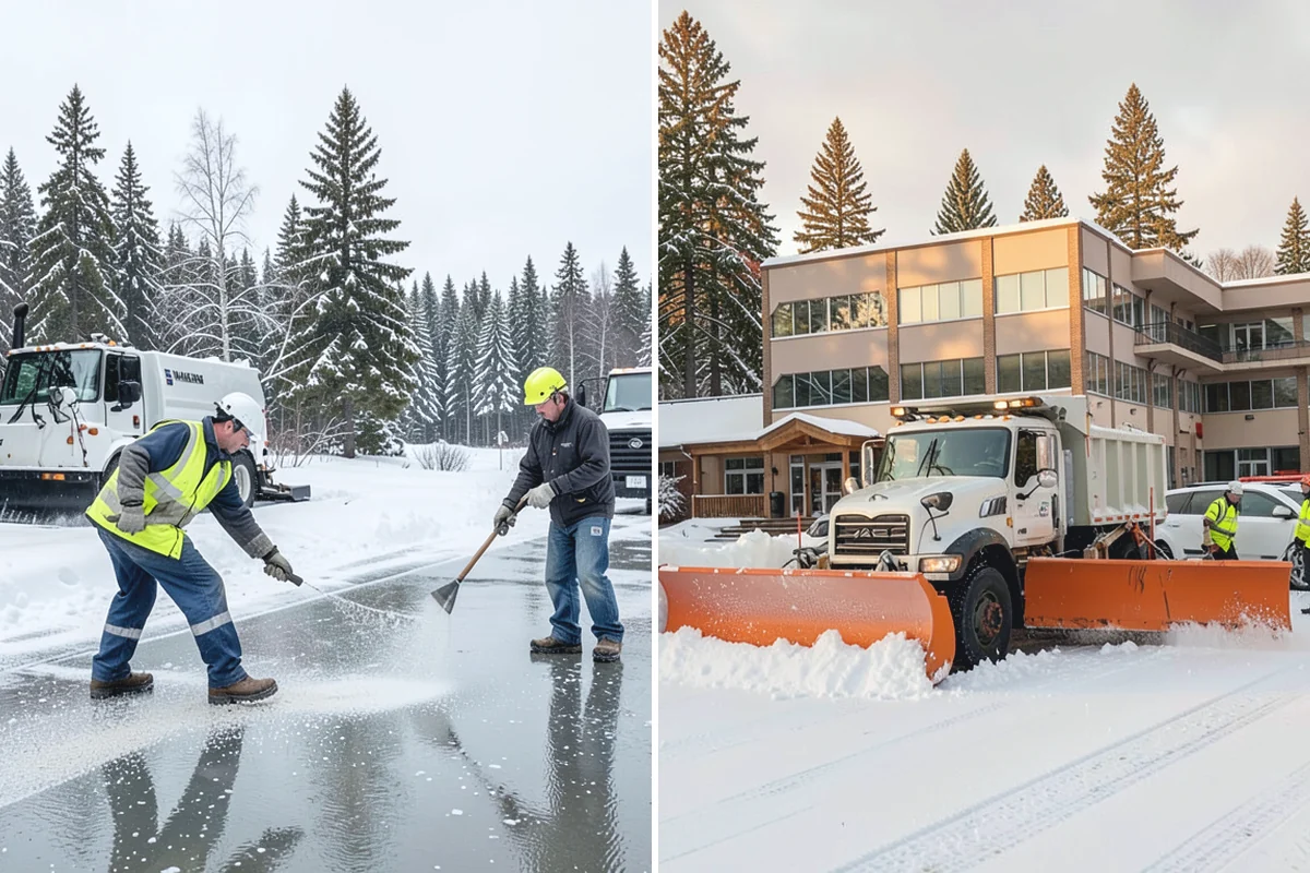 Winter Maintenance Plans in Darrington, Snohomish County, WA - Survey the property and its hazard points