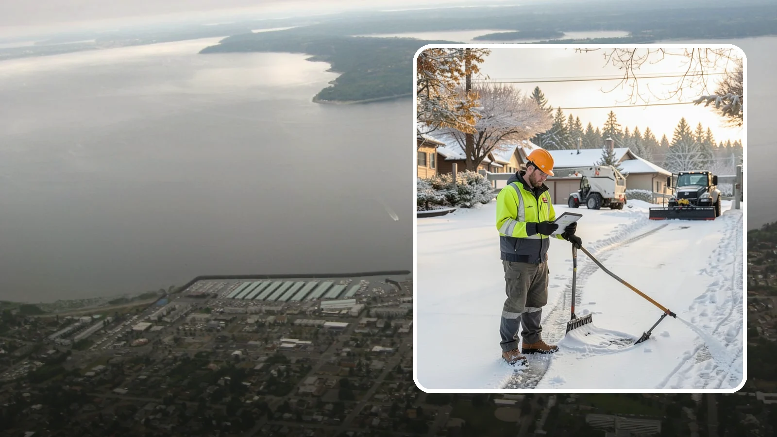 Winter Maintenance Plans in Des Moines, King County, WA - We build tailored winter maintenance plans that map out exactly how your Western Washington property is handled all season.