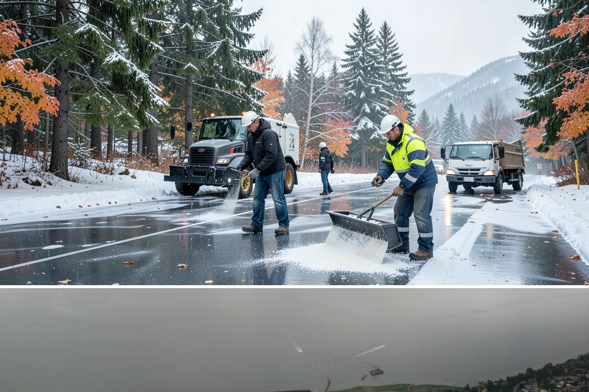 Winter Maintenance Plans in Des Moines, King County, WA - Developed before winter begins and followed through the entire snow season.