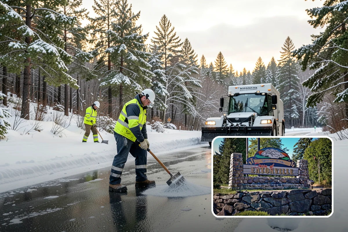 Winter Maintenance Plans in Eatonville, Pierce County, WA - Documents priorities, triggers, and response times