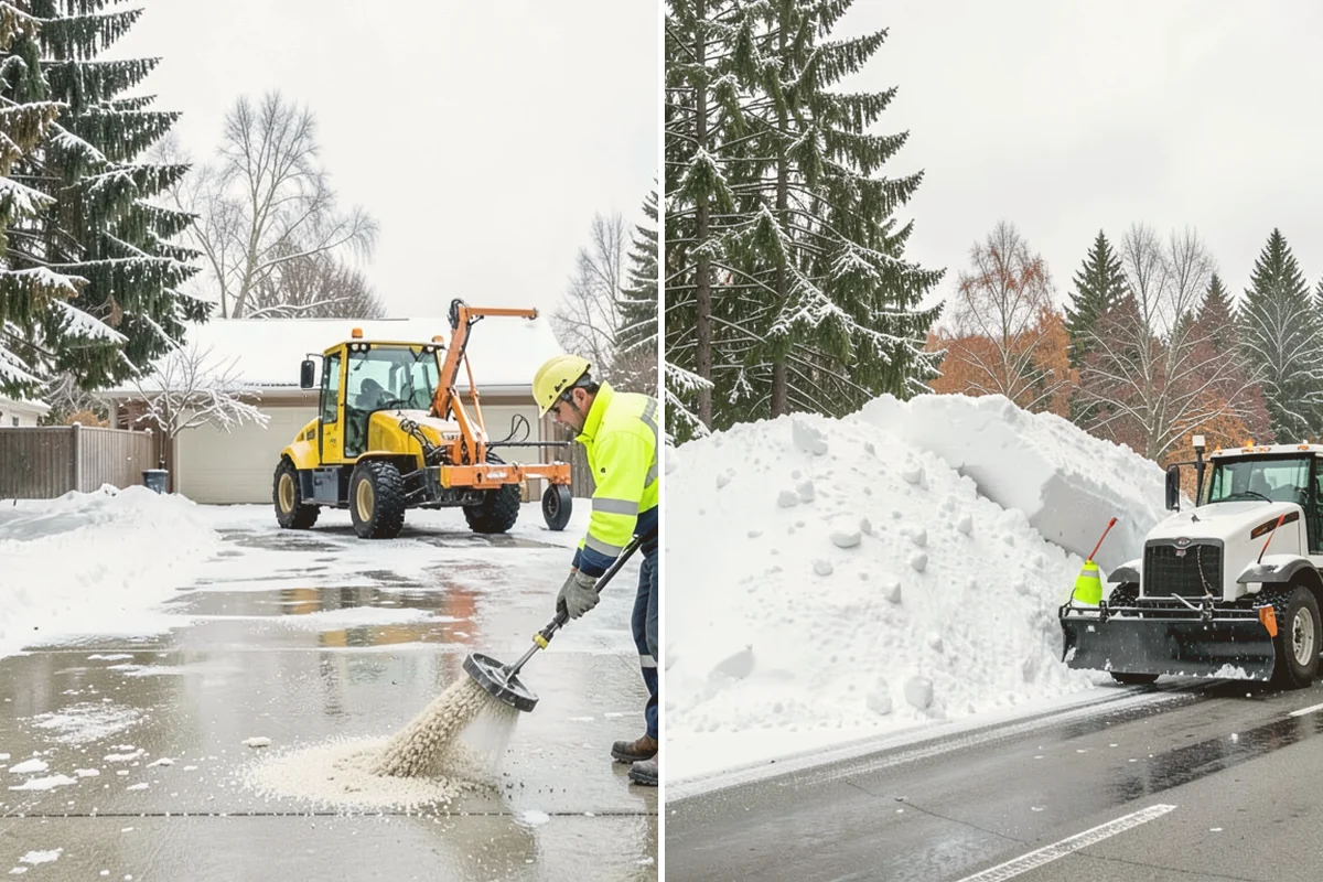 Winter Maintenance Plans in Edmonds, Snohomish County, WA - Survey the property and its hazard points