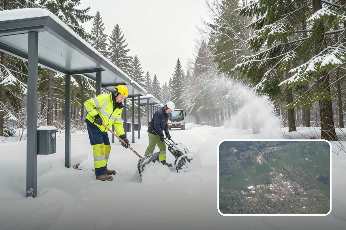 Winter Maintenance Plans in Enumclaw, King County, WA - Documents priorities, triggers, and response times