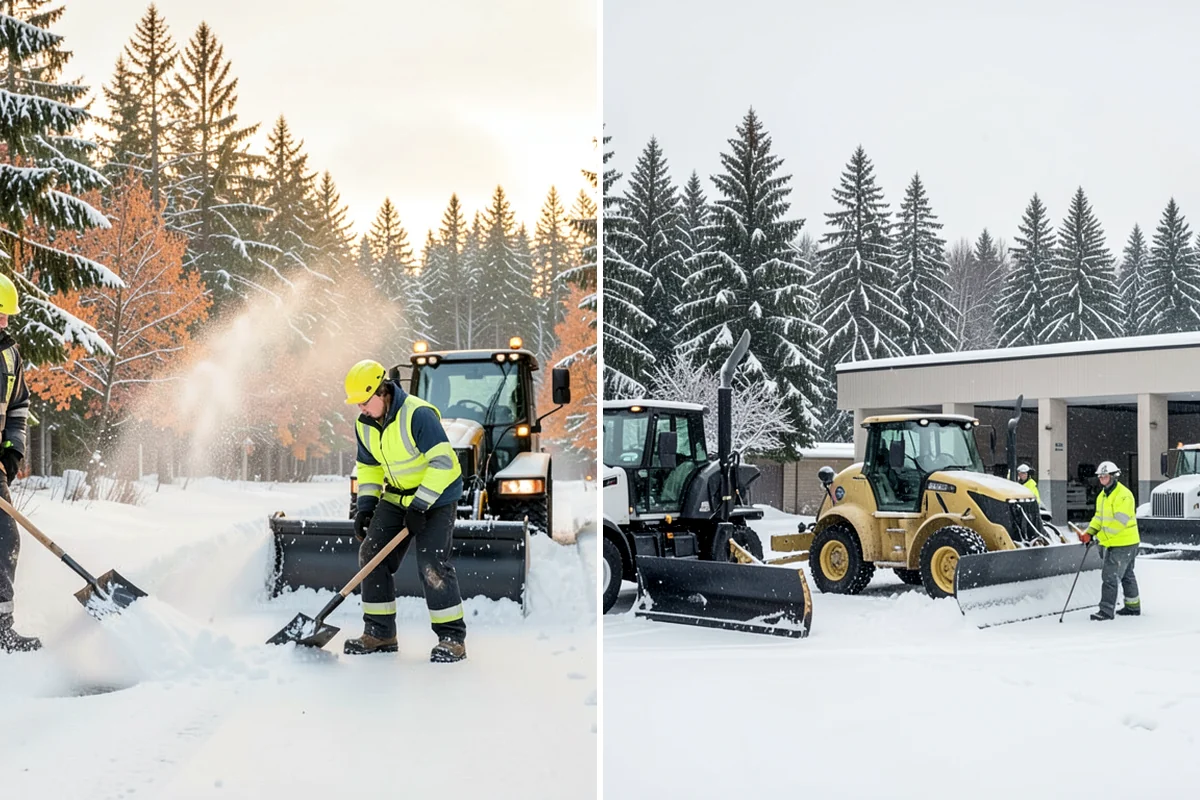 Winter Maintenance Plans in Enumclaw, King County, WA - Survey the property and its hazard points