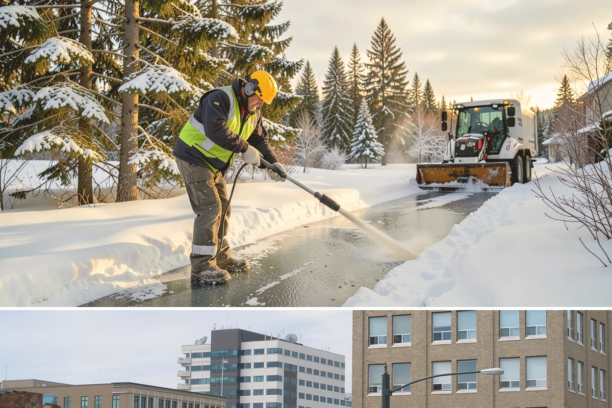 Winter Maintenance Plans in Everett, Snohomish County, WA - Developed before winter begins and followed through the entire snow season.