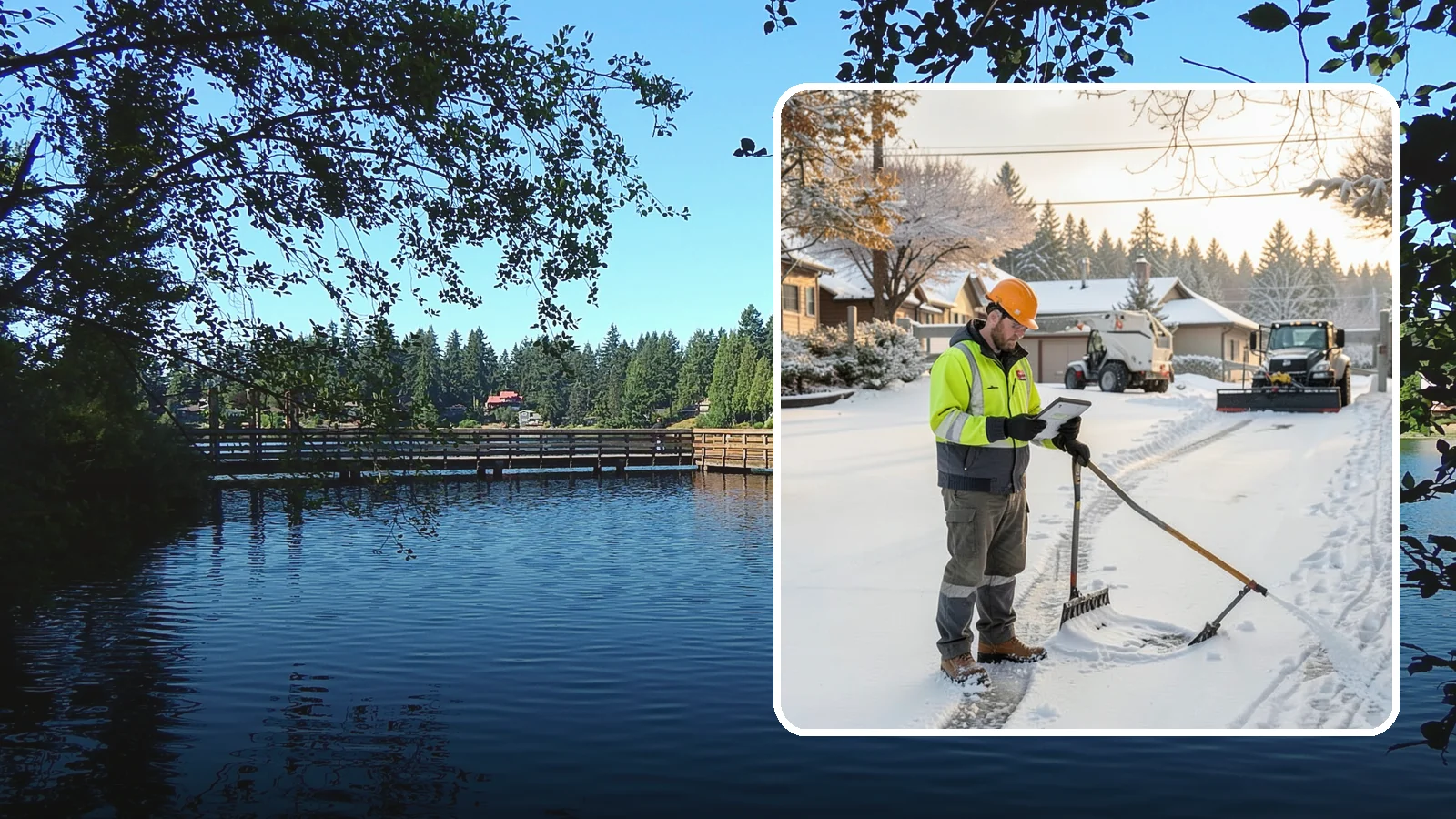 Winter Maintenance Plans in Federal Way, King County, WA - We build tailored winter maintenance plans that map out exactly how your Western Washington property is handled all season.