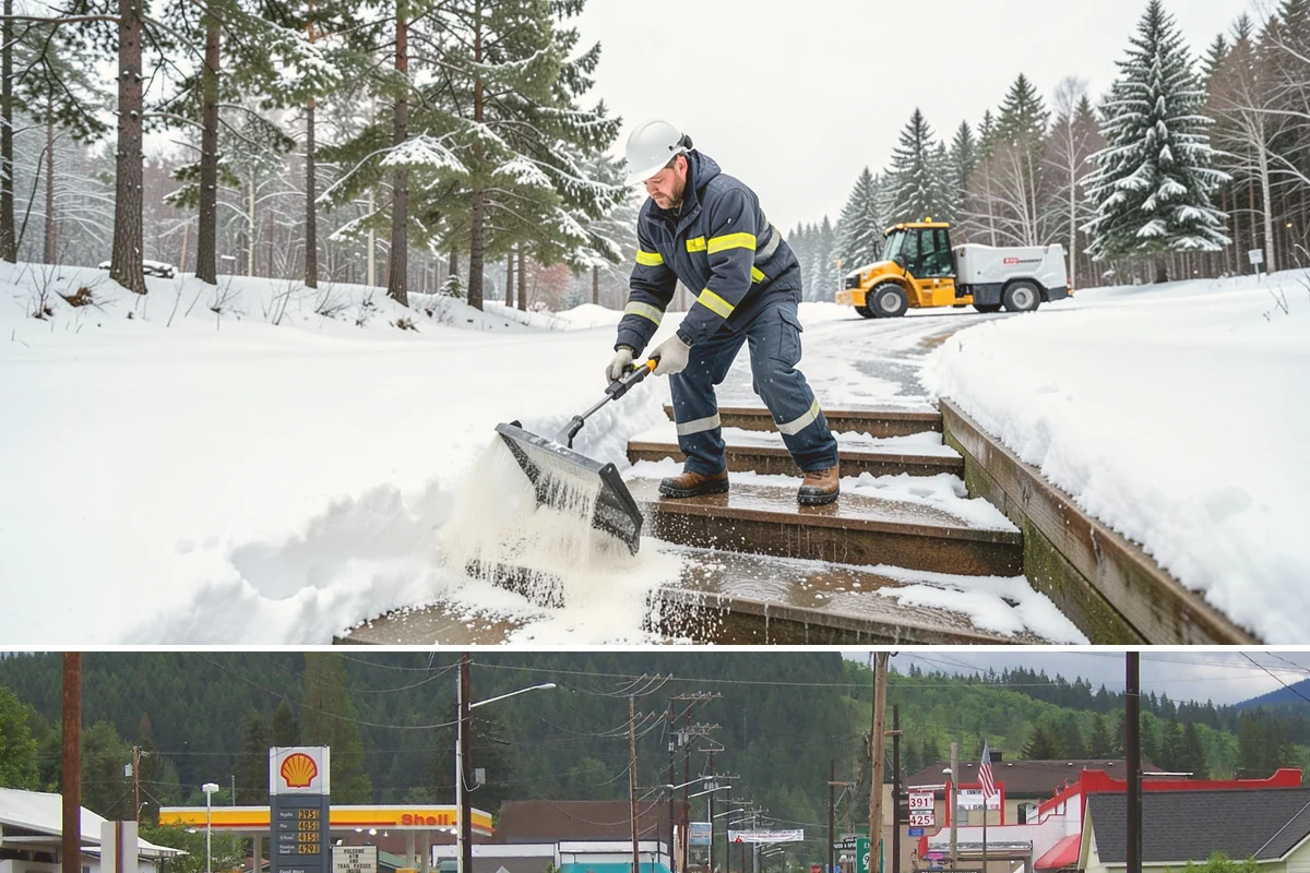 Winter Maintenance Plans in Granite Falls, Snohomish County, WA - Developed before winter begins and followed through the entire snow season.