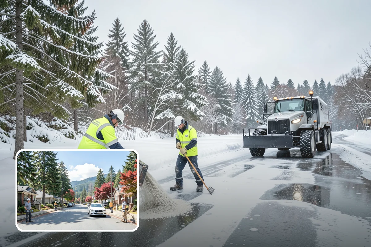 Winter Maintenance Plans in Hunts Point, King County, WA - Documents priorities, triggers, and response times