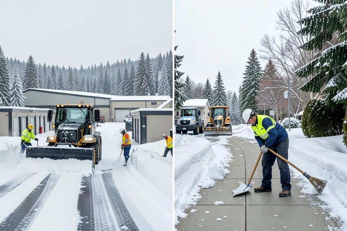 Winter Maintenance Plans in Hunts Point, King County, WA - Survey the property and its hazard points