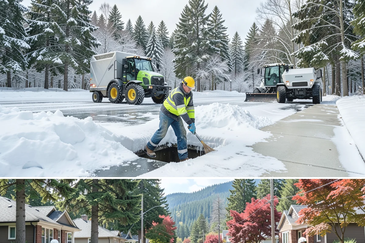 Winter Maintenance Plans in Hunts Point, King County, WA - Developed before winter begins and followed through the entire snow season.