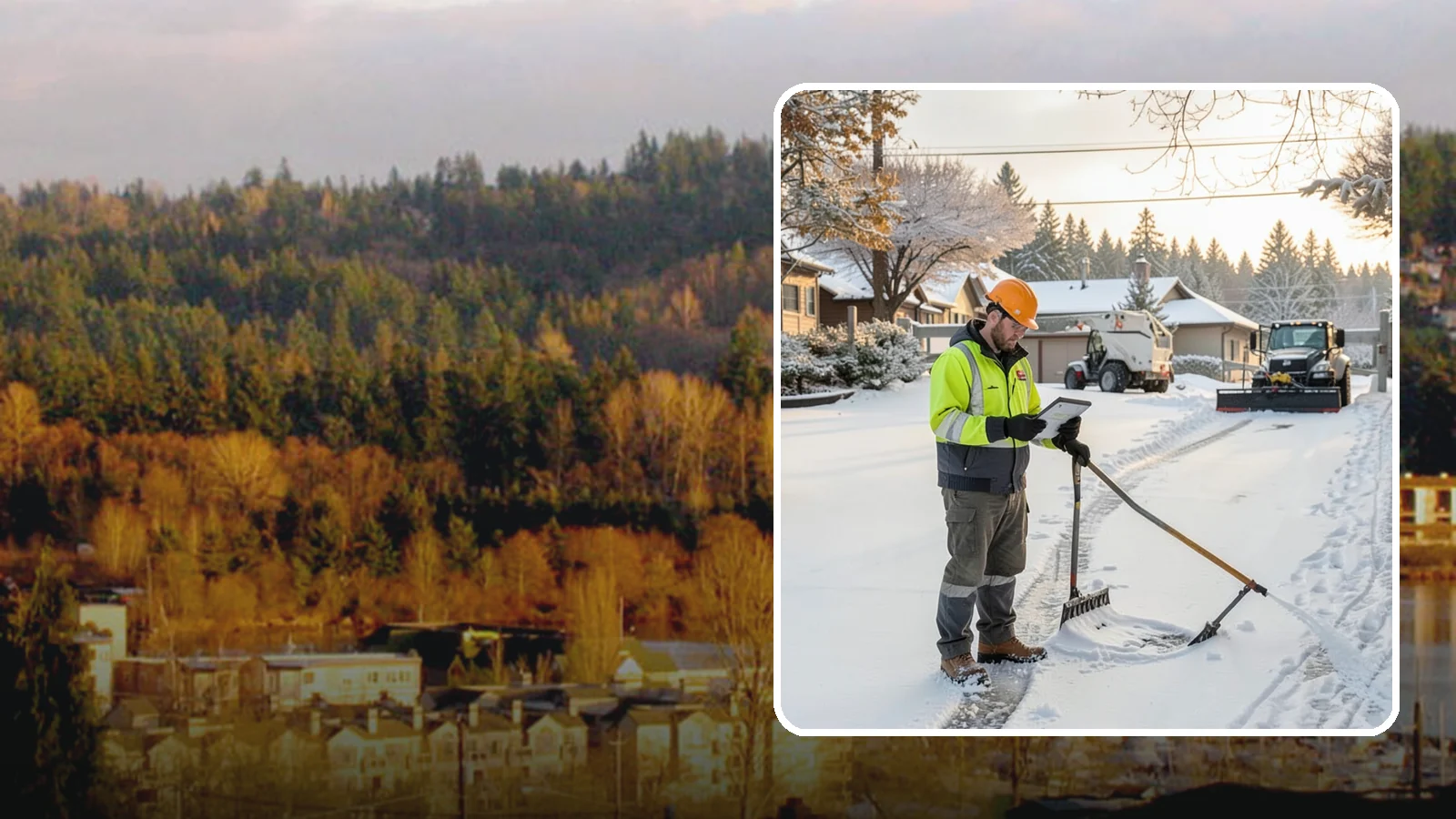 Winter Maintenance Plans in Kenmore, King County, WA - We build tailored winter maintenance plans that map out exactly how your Western Washington property is handled all season.