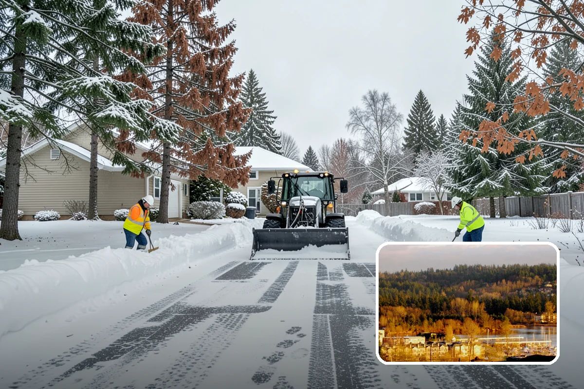 Winter Maintenance Plans in Kenmore, King County, WA - Documents priorities, triggers, and response times