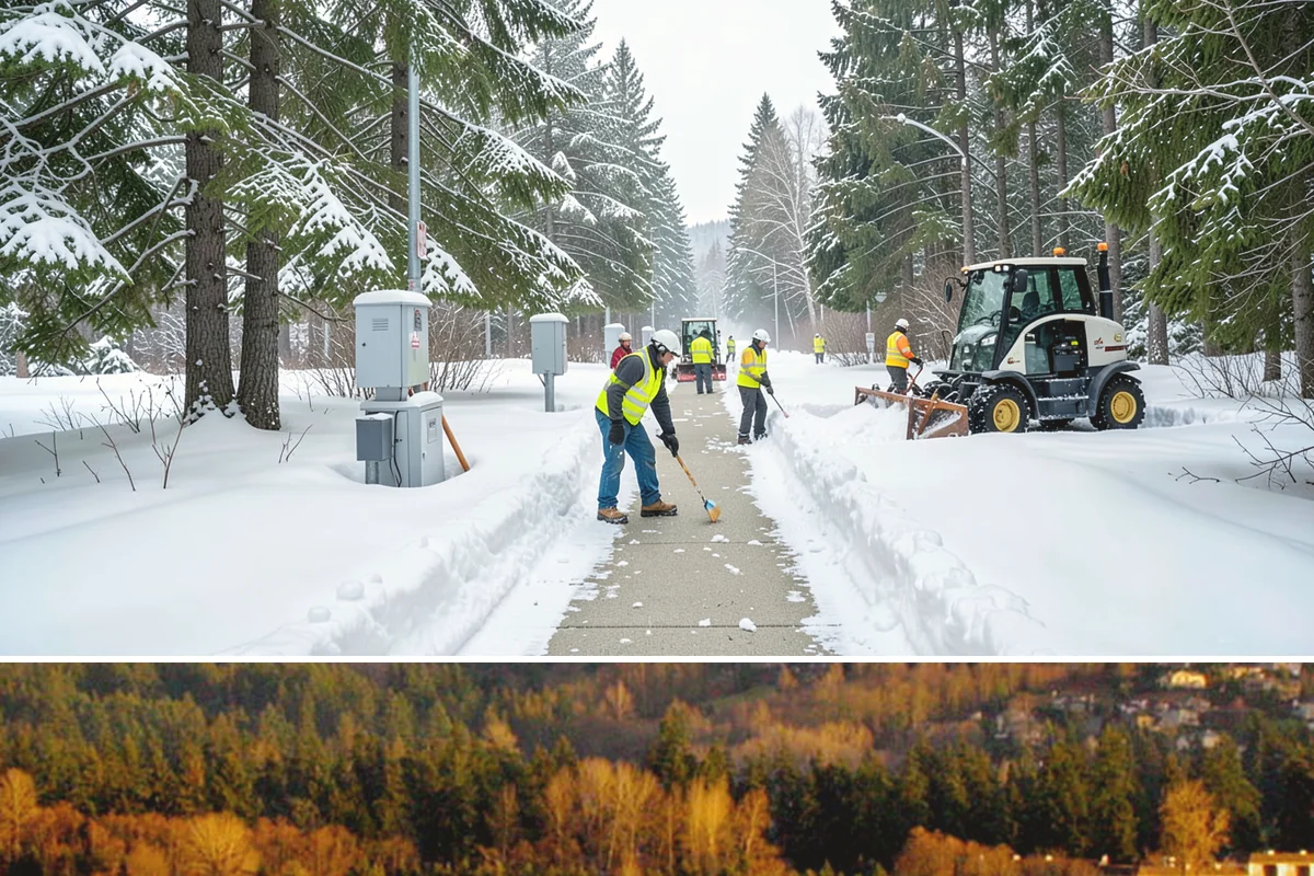 Winter Maintenance Plans in Kenmore, King County, WA - Developed before winter begins and followed through the entire snow season.