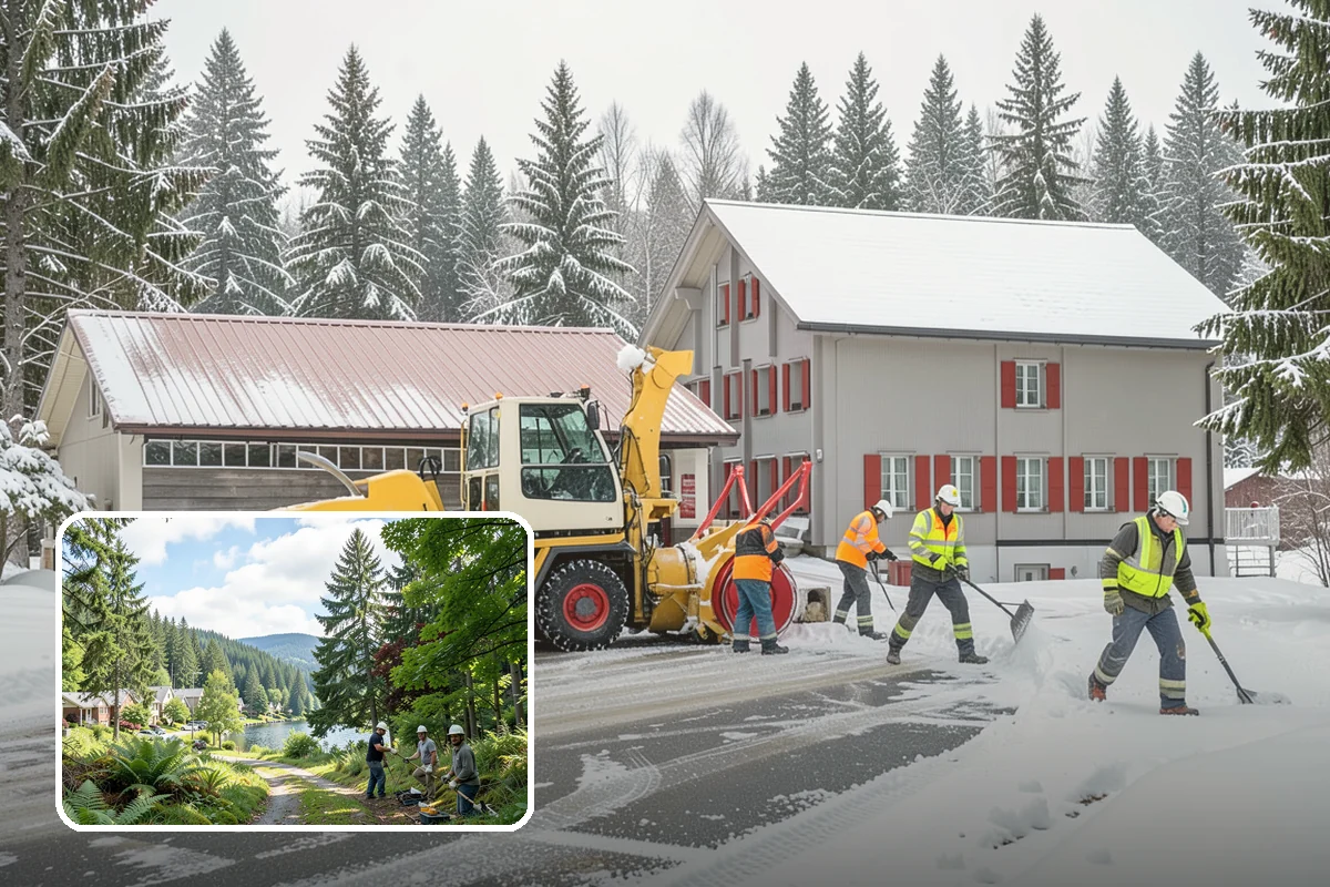 Winter Maintenance Plans in Lake Forest Park, King County, WA - Documents priorities, triggers, and response times