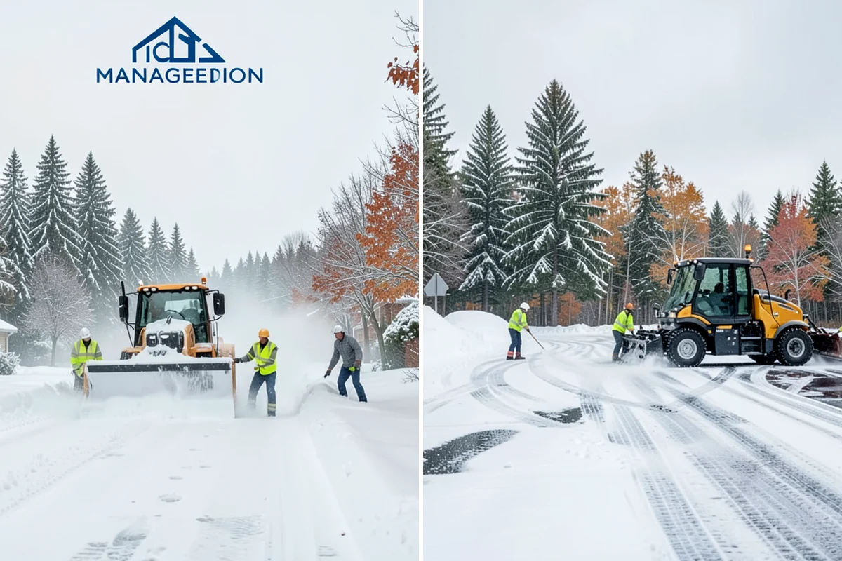 Winter Maintenance Plans in Lake Forest Park, King County, WA - Survey the property and its hazard points