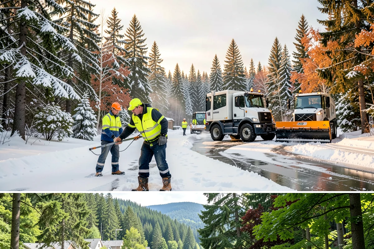 Winter Maintenance Plans in Lake Forest Park, King County, WA - Developed before winter begins and followed through the entire snow season.