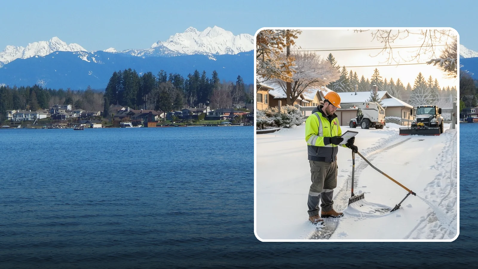 Winter Maintenance Plans in Lake Stevens, Snohomish County, WA - We build tailored winter maintenance plans that map out exactly how your Western Washington property is handled all season.