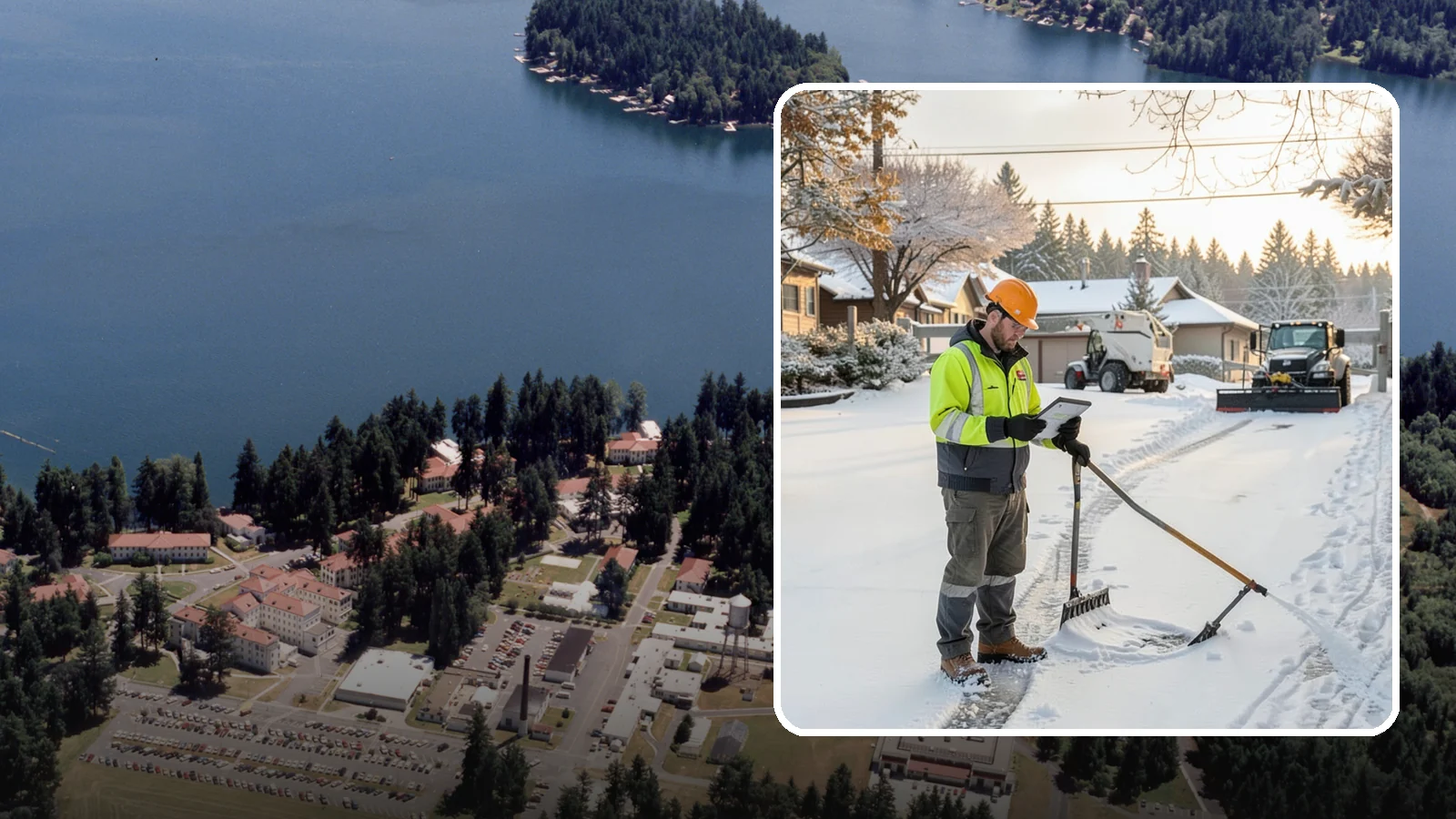 Winter Maintenance Plans in Lakewood, Pierce County, WA - We build tailored winter maintenance plans that map out exactly how your Western Washington property is handled all season.