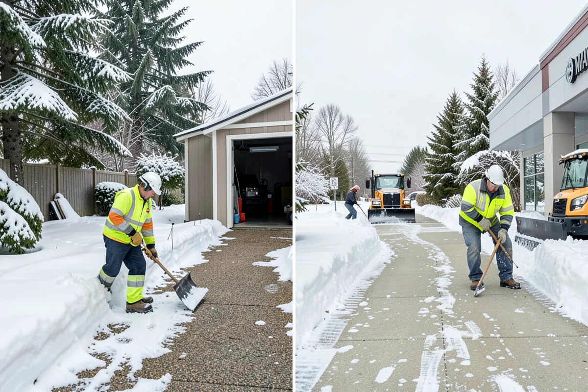 Winter Maintenance Plans in Lakewood, Pierce County, WA - Survey the property and its hazard points