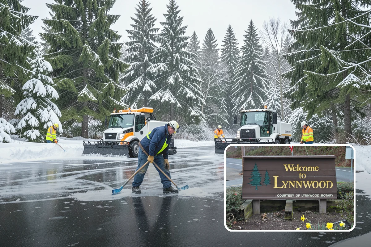 Winter Maintenance Plans in Lynnwood, Snohomish County, WA - Documents priorities, triggers, and response times