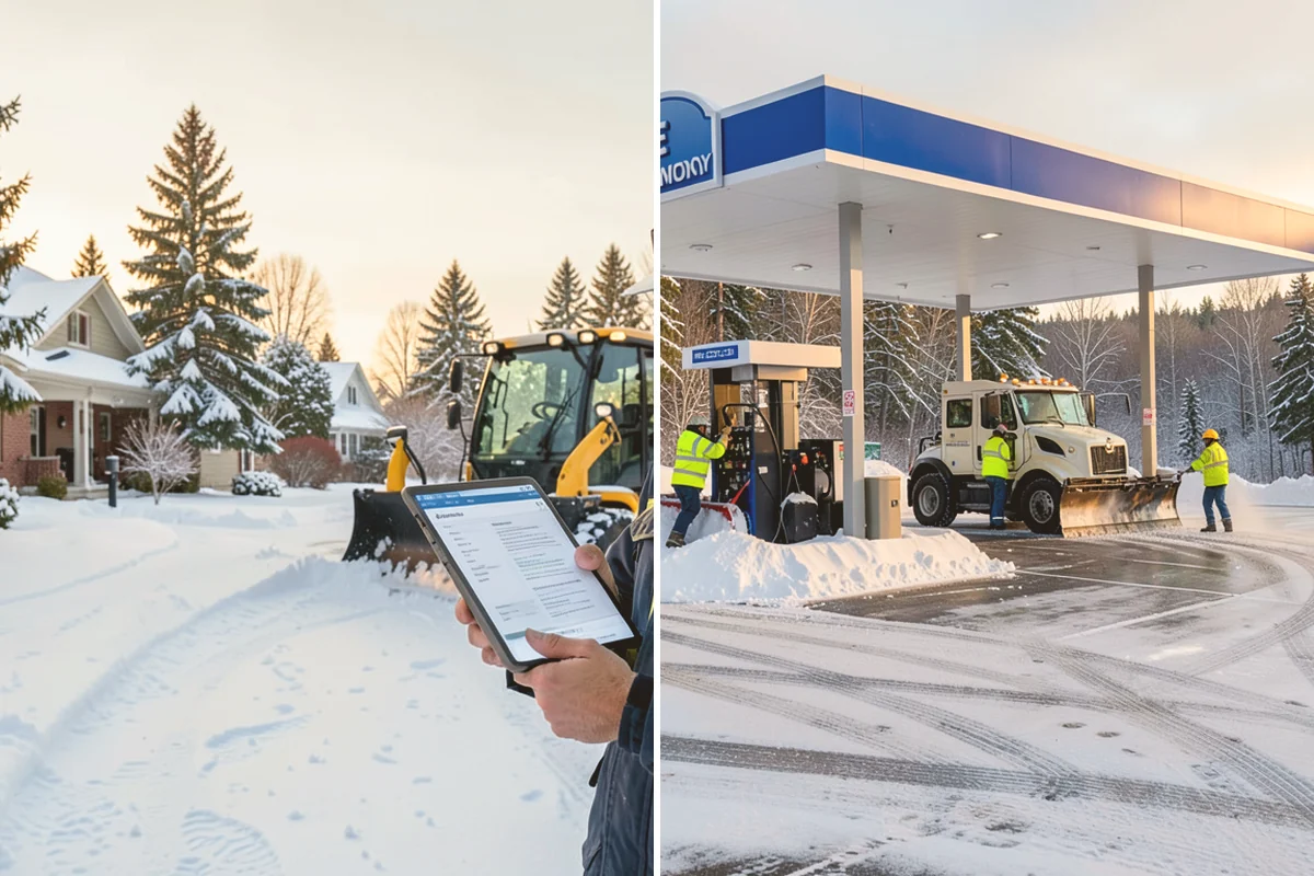 Winter Maintenance Plans in Lynnwood, Snohomish County, WA - Survey the property and its hazard points