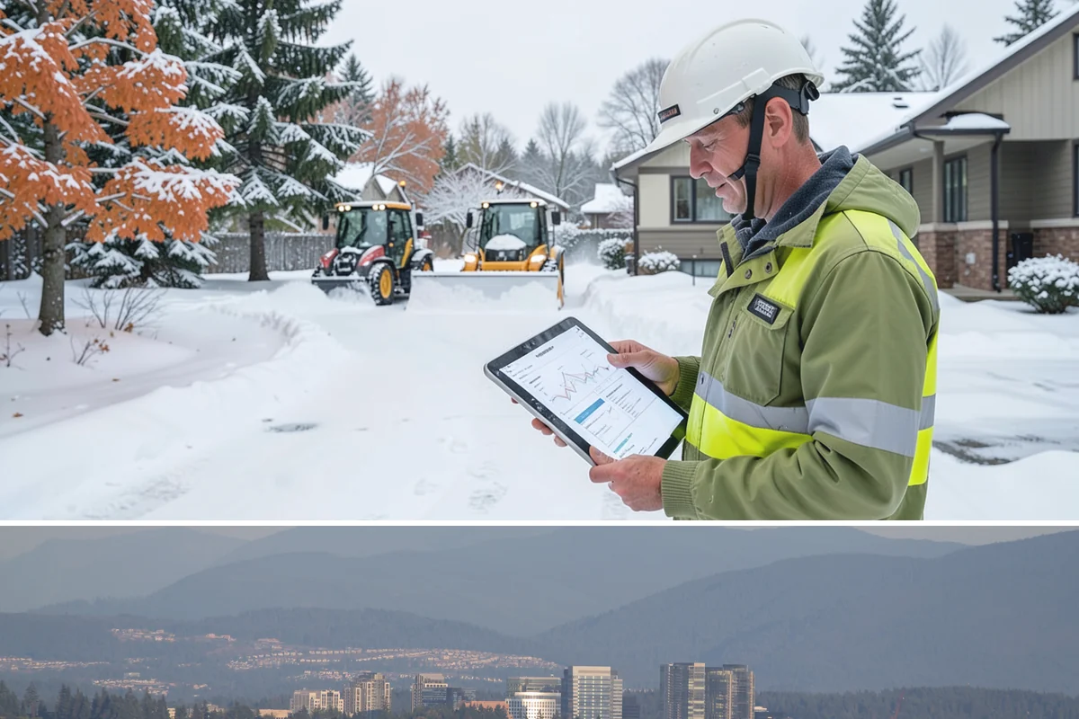Winter Maintenance Plans in Medina, King County, WA - Developed before winter begins and followed through the entire snow season.