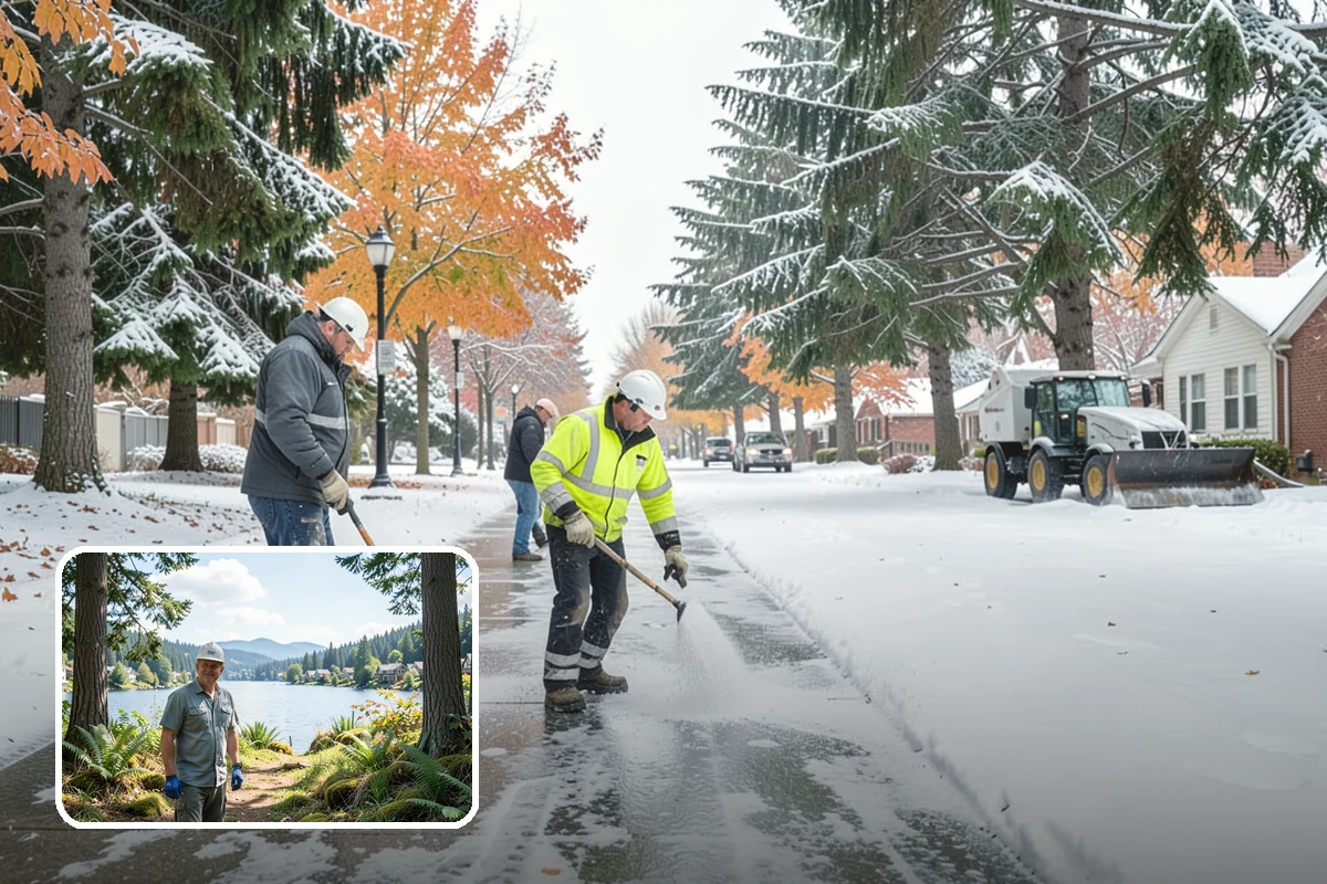 Winter Maintenance Plans in Milton, King County, WA - Documents priorities, triggers, and response times