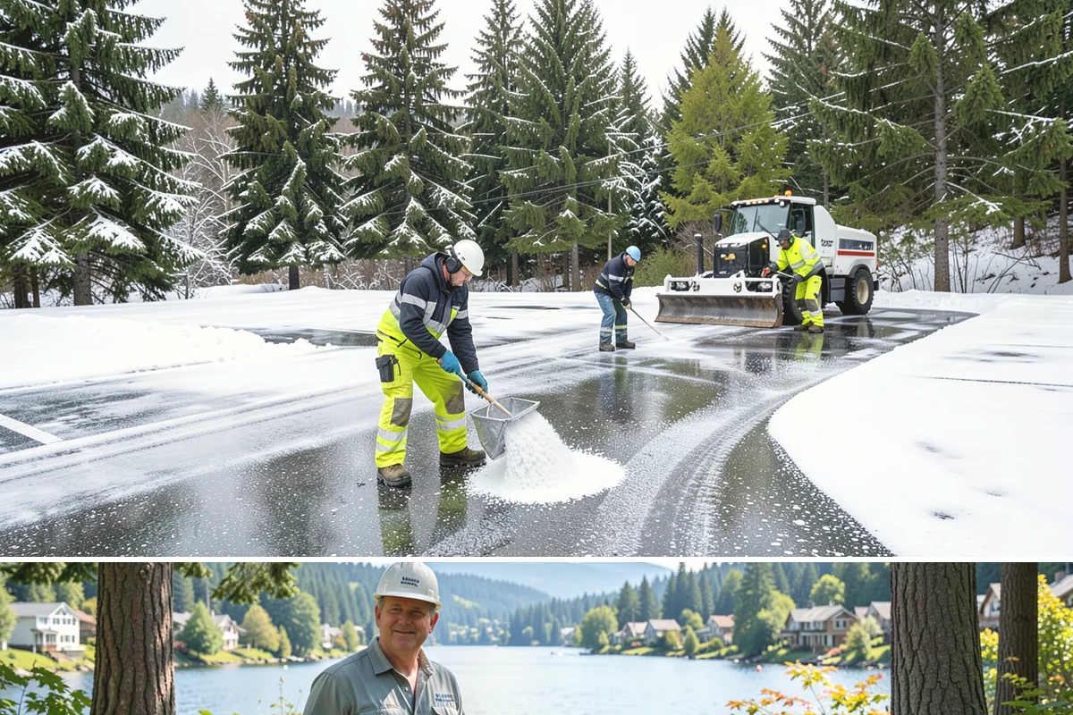 Winter Maintenance Plans in Milton, King County, WA - Developed before winter begins and followed through the entire snow season.