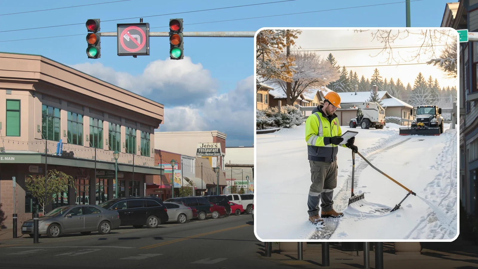 Winter Maintenance Plans in Monroe, Snohomish County, WA - We build tailored winter maintenance plans that map out exactly how your Western Washington property is handled all season.