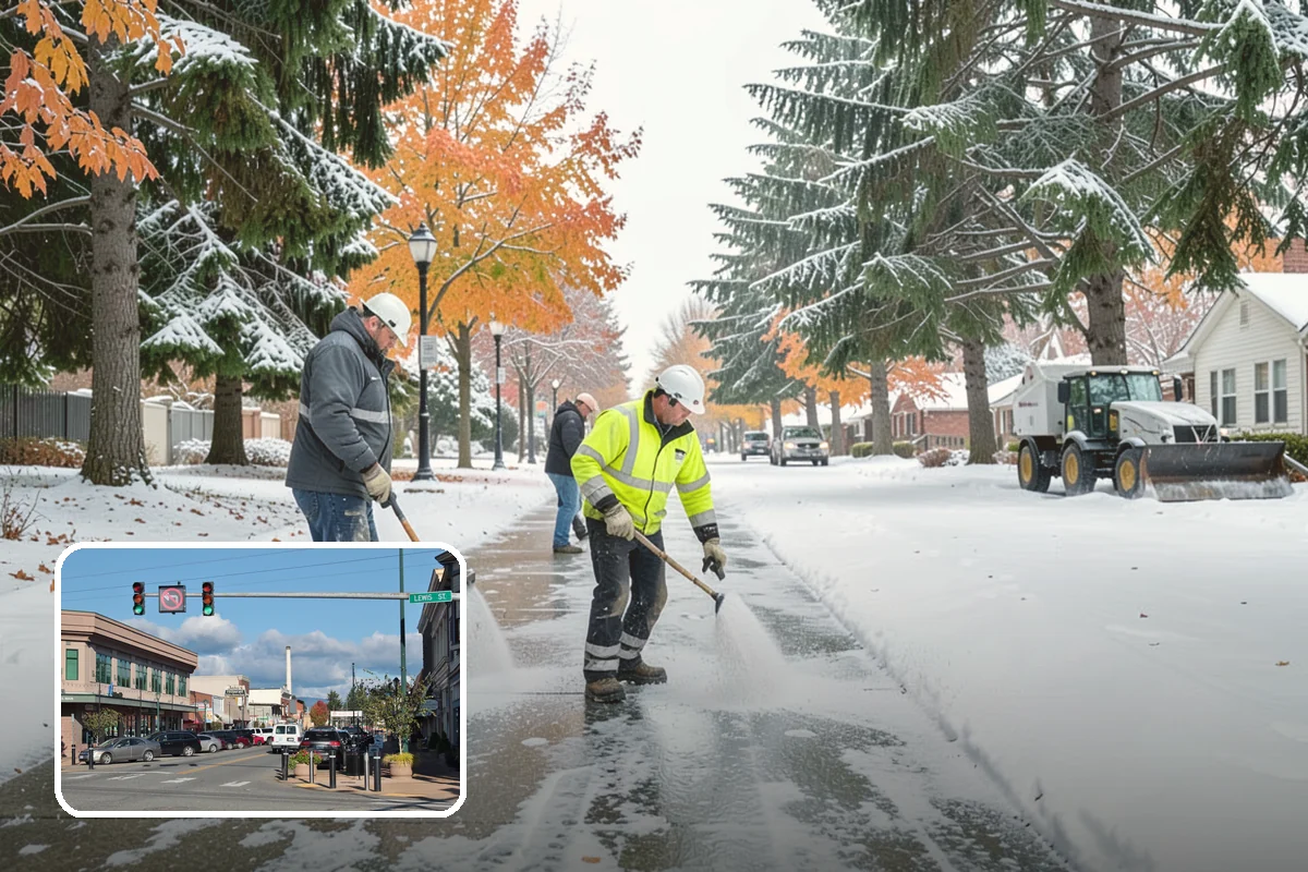 Winter Maintenance Plans in Monroe, Snohomish County, WA - Documents priorities, triggers, and response times