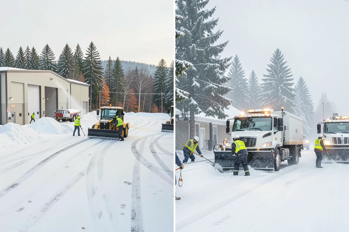 Winter Maintenance Plans in Monroe, Snohomish County, WA - Survey the property and its hazard points