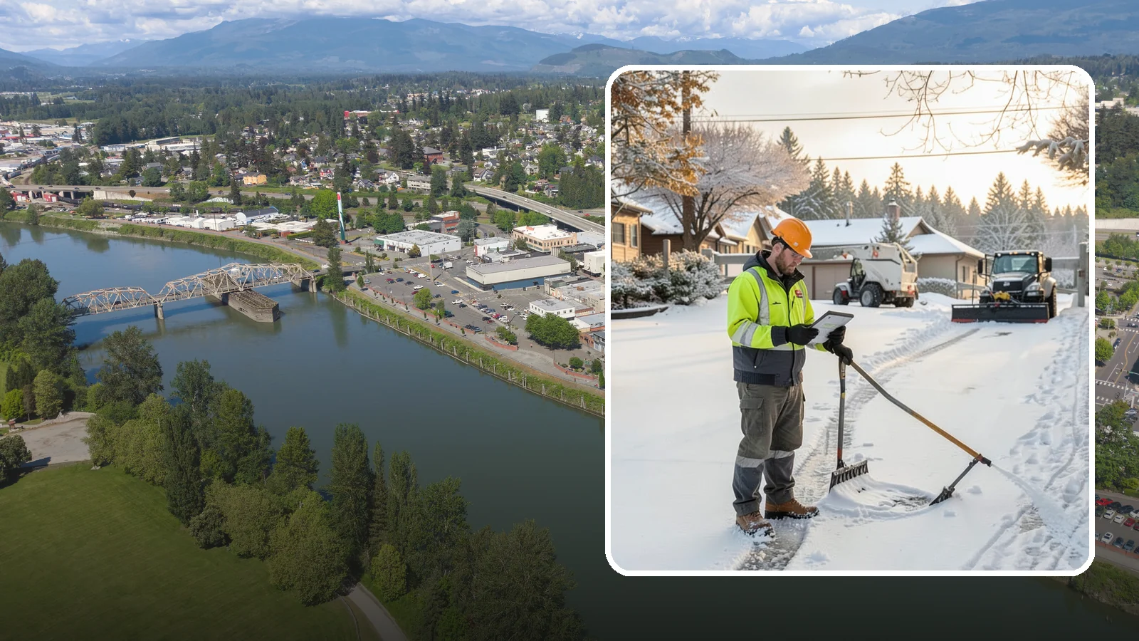 Winter Maintenance Plans in Mount Vernon, Skagit County, WA - We build tailored winter maintenance plans that map out exactly how your Western Washington property is handled all season.