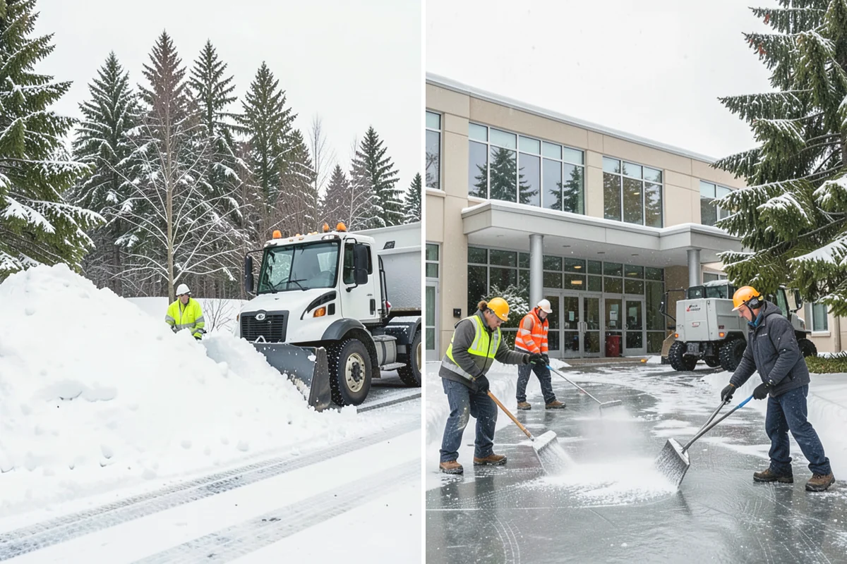 Winter Maintenance Plans in Mountlake Terrace, Snohomish County, WA - Survey the property and its hazard points