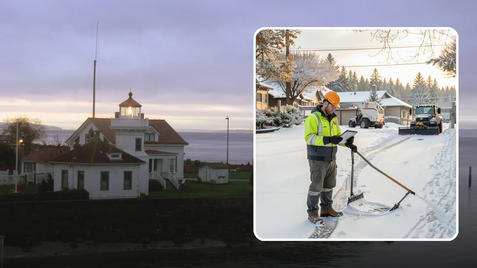 Winter Maintenance Plans in Mukilteo, Snohomish County, WA - We build tailored winter maintenance plans that map out exactly how your Western Washington property is handled all season.