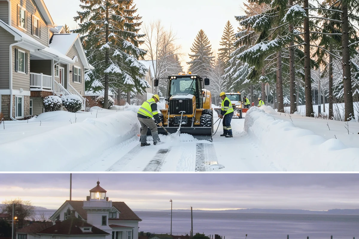 Winter Maintenance Plans in Mukilteo, Snohomish County, WA - Developed before winter begins and followed through the entire snow season.