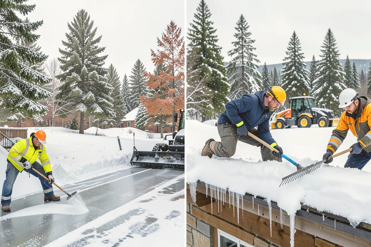 Winter Maintenance Plans in Newcastle, King County, WA - Survey the property and its hazard points