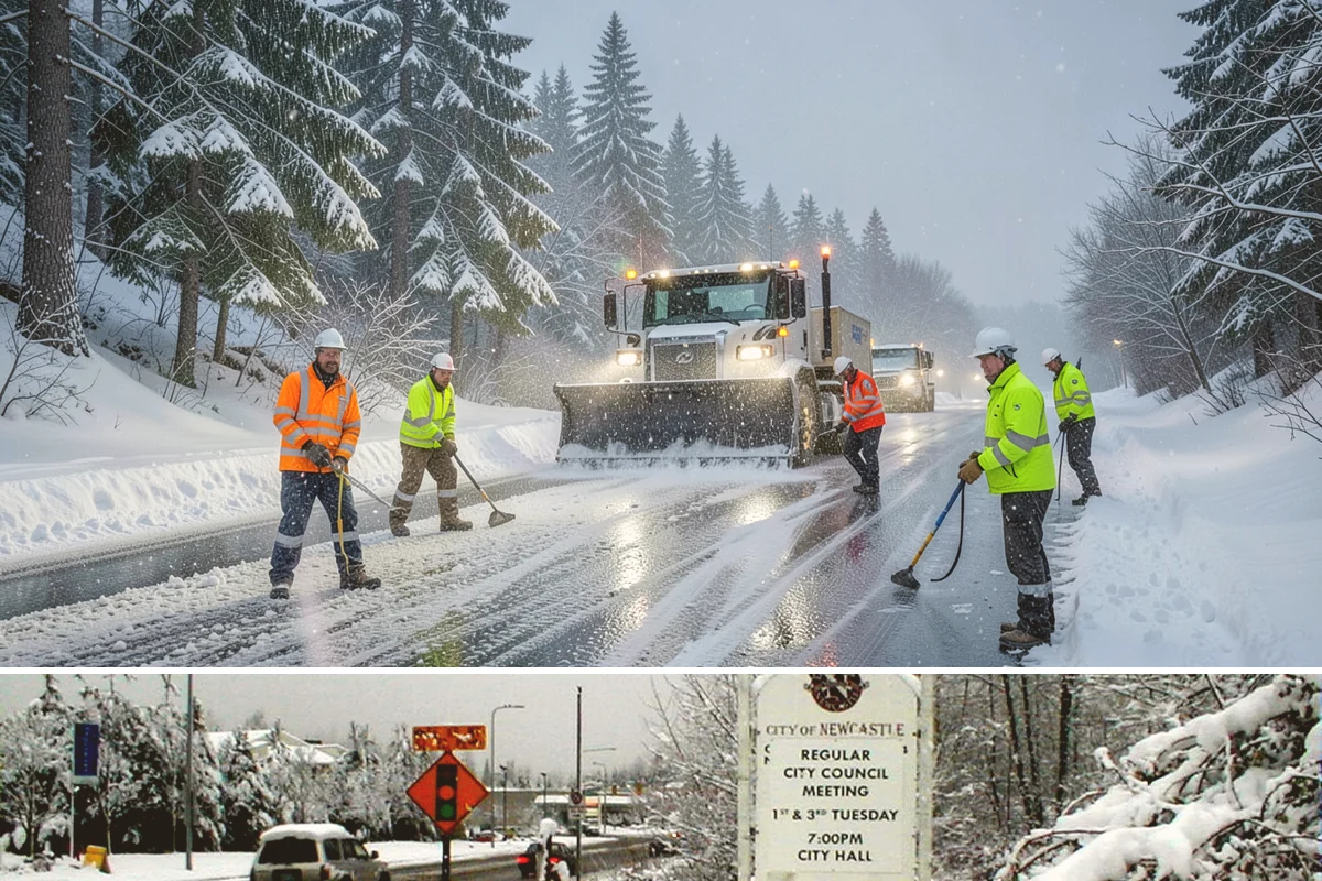 Winter Maintenance Plans in Newcastle, King County, WA - Developed before winter begins and followed through the entire snow season.