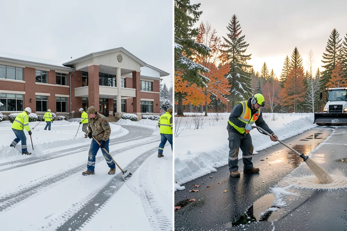Winter Maintenance Plans in Normandy Park, King County, WA - Survey the property and its hazard points