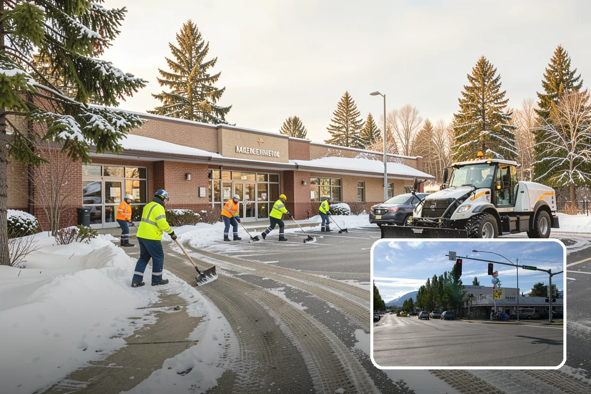 Winter Maintenance Plans in North Bend, King County, WA - Documents priorities, triggers, and response times