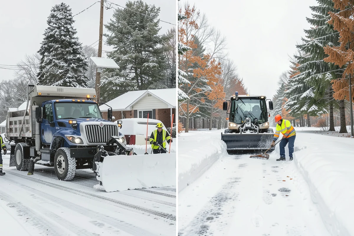 Winter Maintenance Plans in North Bend, King County, WA - Survey the property and its hazard points