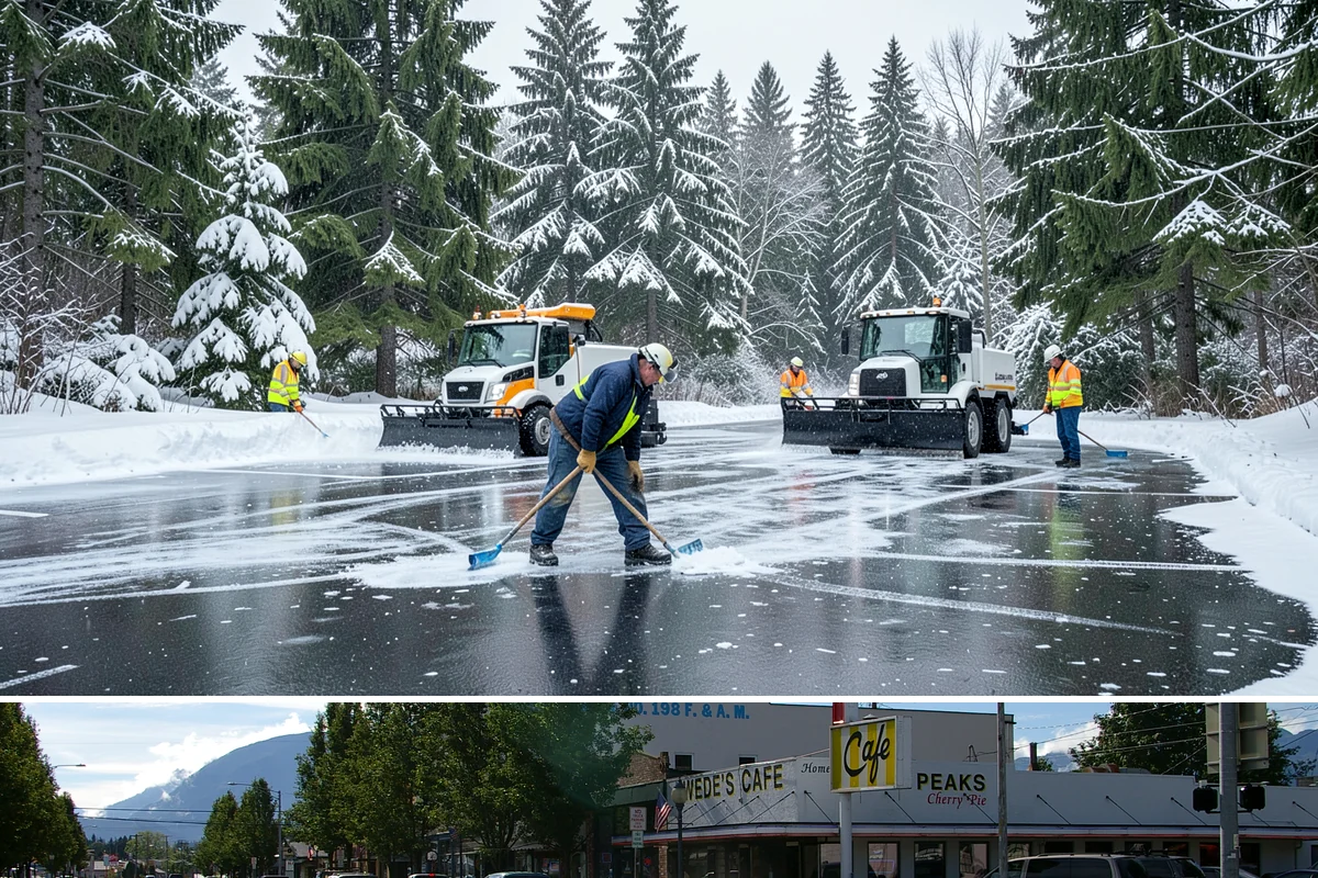 Winter Maintenance Plans in North Bend, King County, WA - Developed before winter begins and followed through the entire snow season.