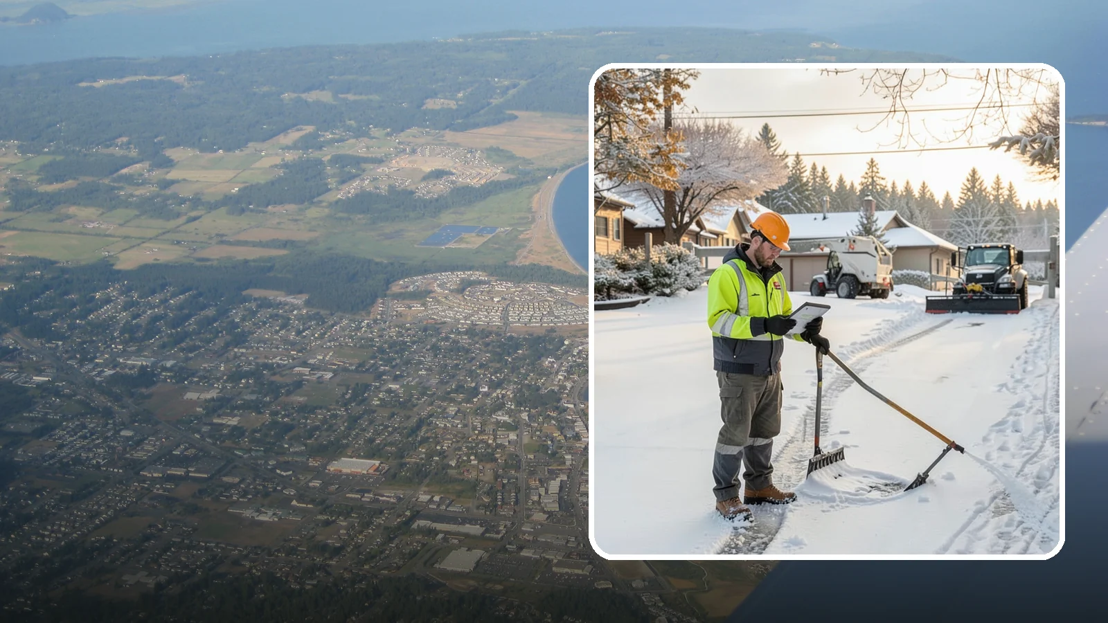 Winter Maintenance Plans in Oak Harbor, Island County, WA - We build tailored winter maintenance plans that map out exactly how your Western Washington property is handled all season.