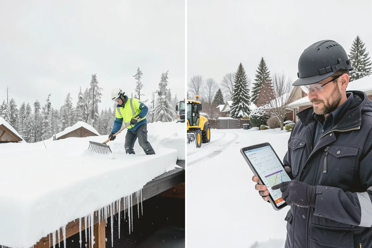 Winter Maintenance Plans in Oak Harbor, Island County, WA - Survey the property and its hazard points