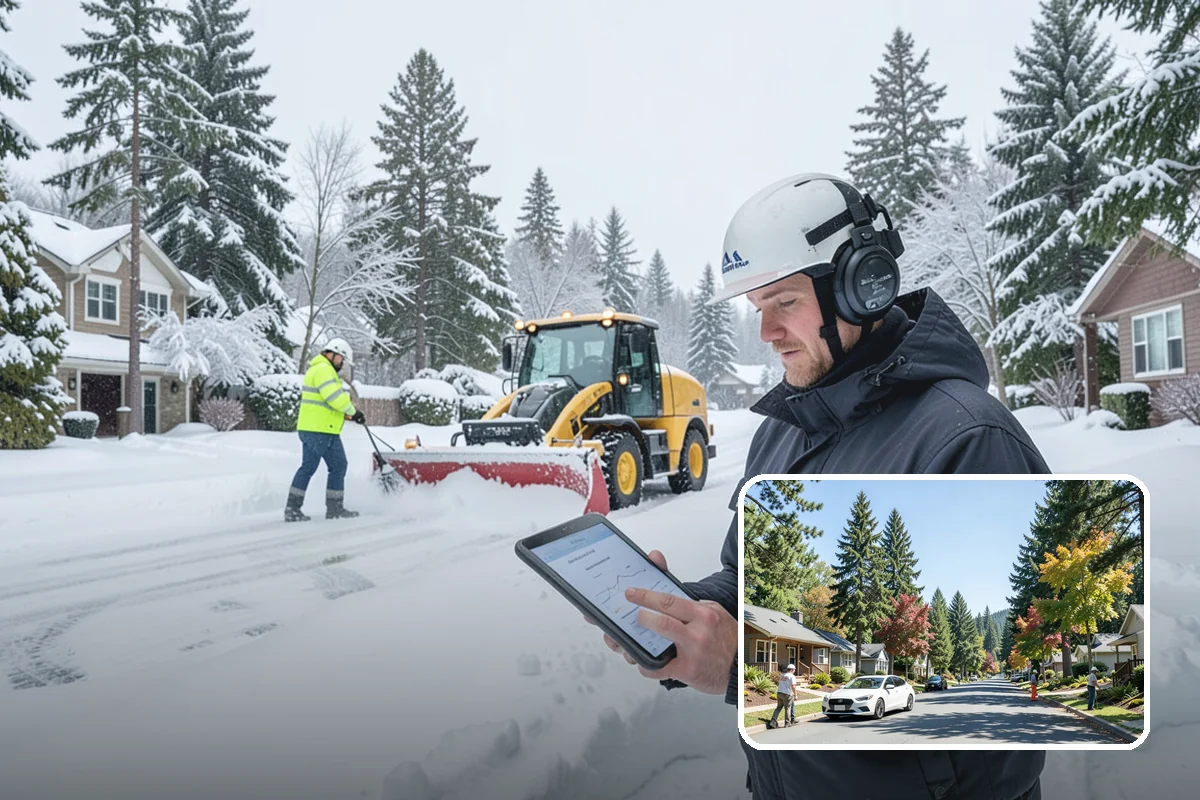 Winter Maintenance Plans in Orting, Pierce County, WA - Documents priorities, triggers, and response times