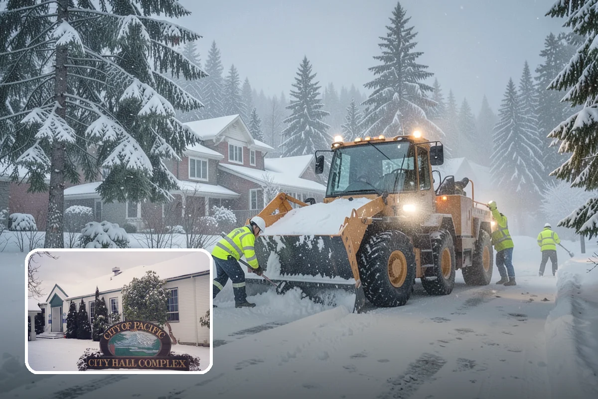 Winter Maintenance Plans in Pacific, King County, WA - Documents priorities, triggers, and response times